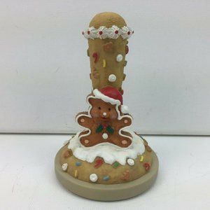 Vintage Noel Christmas Ginger Bread Man Cookie Press Stamp Mold